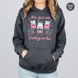 nurse valentines day hoodies and sweaters, valentines crewneck sweatshirt, valentines gifts, nurse long sleeve shirt, gi