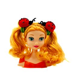 Ladybug hair elastic set of 2 Ladybirds ponytail holders Gift for toddler Present for girl hair accessory ponytail