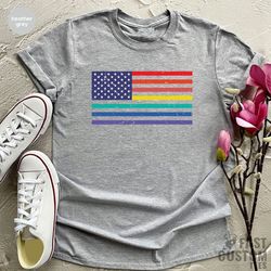 pride shirt, lgbt shirt, american lgbt flag shirt, trans shirt, bisexual shirt, lgbt flag shirt, lgbtq shirt, lesbian gi