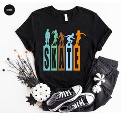 roller skates shirt, roller derby sweatshirt, roller skating t-shirt, funny skate shirt, gifts for skater, shirt for kid