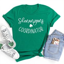 shenanigans coordinator shirt, matching st patricks day shirts, st patrick's day shirt, irish shirt, lucky shirt, drinki