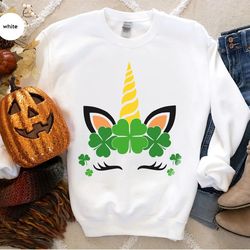 st patricks day sweatshirt, cute st patricks day hoodies and sweaters, irish long sleeve shirt, gifts for her, vintage h