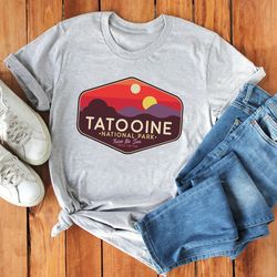 star wars shirt, tatooine sunset t-shirt, men's & women's shirt, star wars shirt, tatooine t-shirt, unisex, luke skywalk