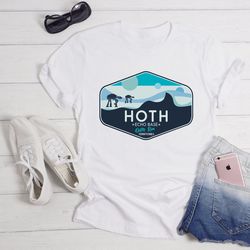 star wars t shirt, hoth t-shirt, hoth echo base tee, star wars shirt, hoth planet t-shirt, disneyland star wars geeky st
