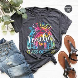 teacher shirts, teacher gifts, retirement gift, teacher retirement shirt, class of 2023, retired shirt, retirement gifts