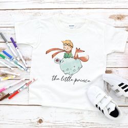 the little prince shirt, gift for book lovers, le petit prince shirt, prince and fox shirt, gift for her, gift for him,p