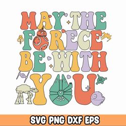 May The Force Be With You, Star Wars Day May Fourth, Stormtroopers, Starwars | SVG PNG PDF | Silhouette Cricut cutting
