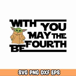 May the Fourth Be With You SVG, Star Wars PNG File | Star Wars Character | Vintage Star Wars | Luke Skywalker