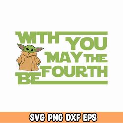 Green May the Fourth Be With You SVG, Star Wars PNG File | Star Wars Character | Vintage Star Wars | Luke Skywalker