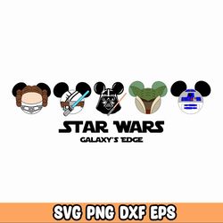 Star Wars Galaxy's Edge SVG, Digital Sticker, Digital Download, Tshirt Design, svg file for Cricut, Vinyl Cut