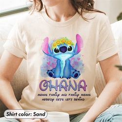 stitch ohana means family shirt, ohana shirt, disney tee, lilo and stitch shirt
