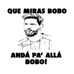 messi argentina que mira bobo anda pa alla svg