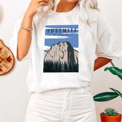 yosemite shirt, national park shirt, comfort color shirt, yosemite tshirt, camping shirts, hiking shirt, unisex