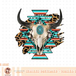 western serape aztec cow skull cowgirl rodeo girl png