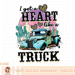 western sunset cowgirl i got a heart like a truck png