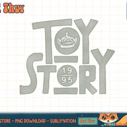 disney pixar toy story alien vintage text stack t-shirt copy png