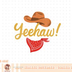 womens yeehaw cowboy cowgirl western country rodeo v-neck  png