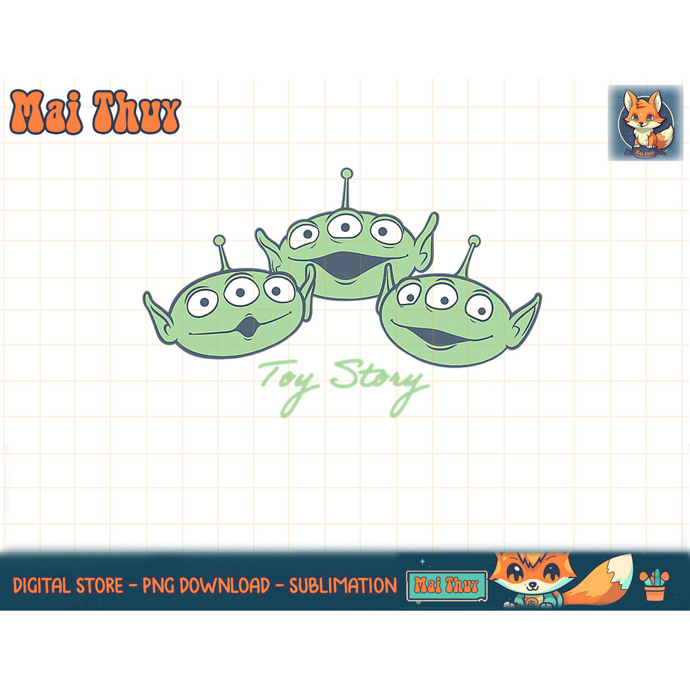 Disney Pixar Toy Story Aliens Head Line Up T-Shirt copy.jpg