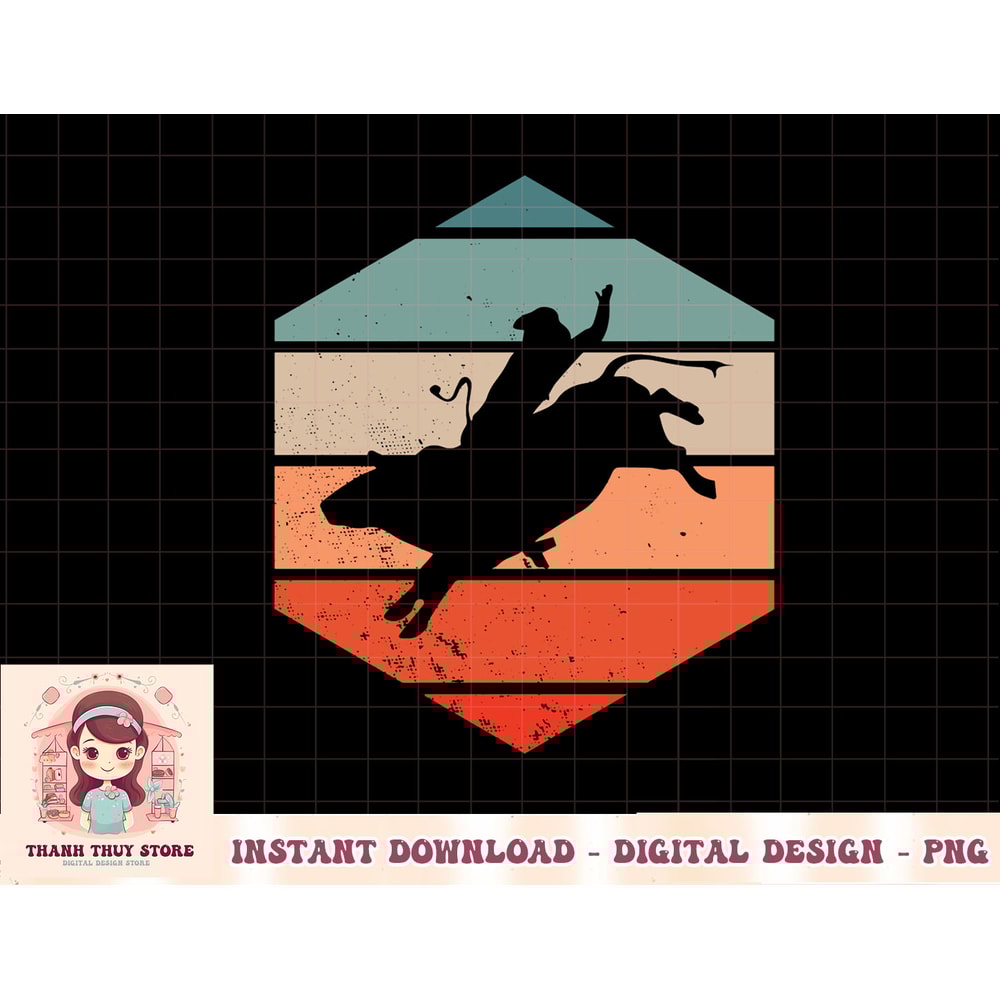 Bull Riding Cowboy Western Vintage Rodeo Pullover Hoodie copy.jpg