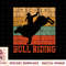 Bull Riding Retro Vintage Rodeo Western Country Gift T-Shirt copy.jpg