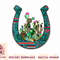 Country Western Cactus sunflower horseshoe apparel women T-Shirt copy.jpg