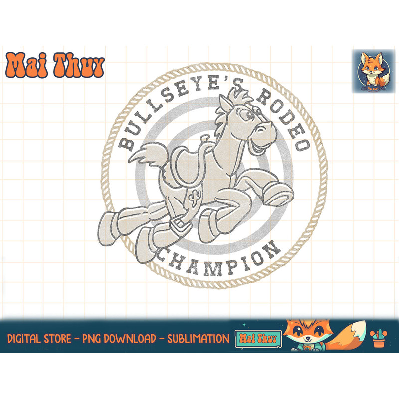 Disney Pixar Toy Story Bullseye Rodeo Champion T-Shirt copy.jpg