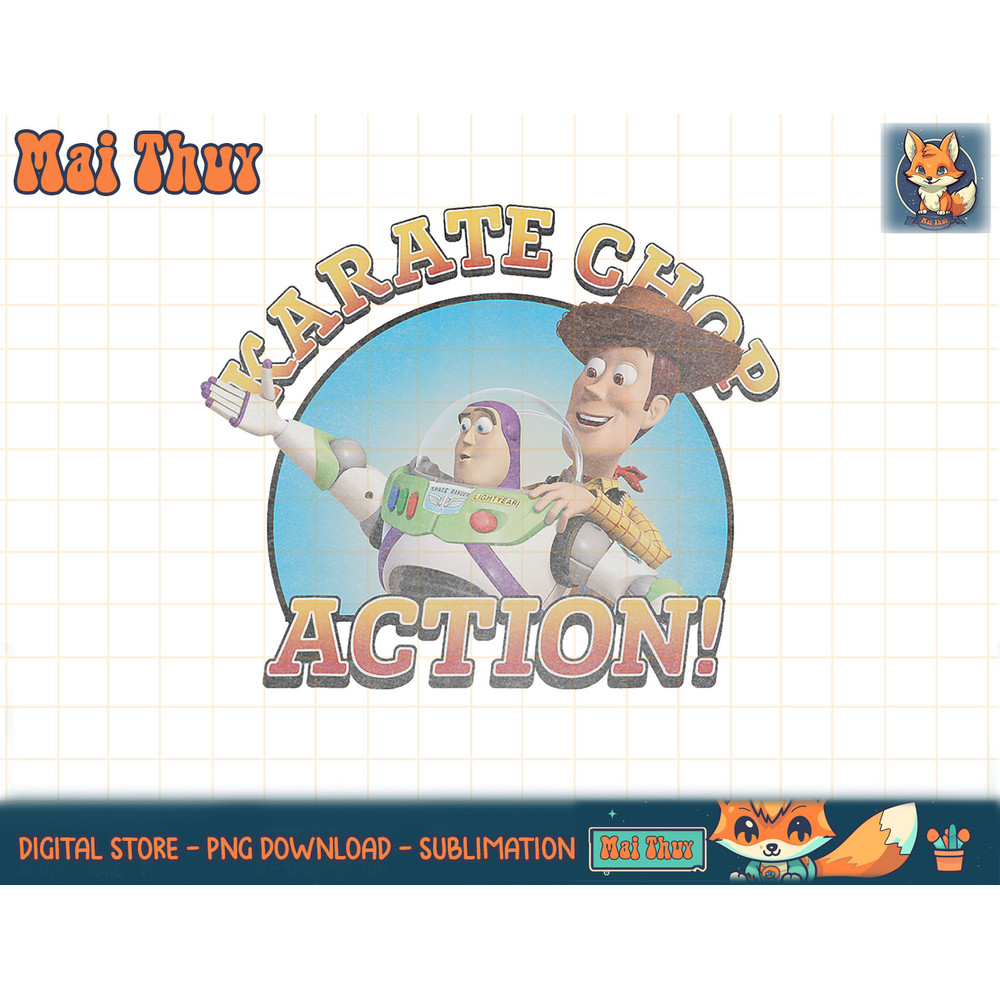 Disney Pixar Toy Story Buzz & Woody Karate Chop Action T-Shirt copy.jpg