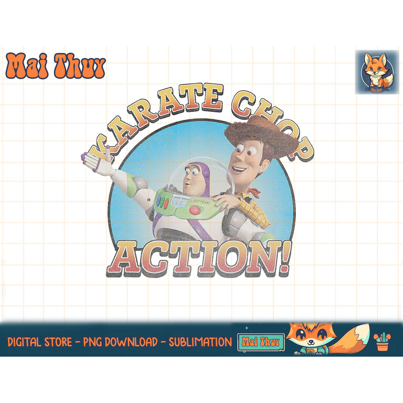 Disney Pixar Toy Story Buzz & Woody Karate Chop Action T-Shirt copy.jpg