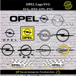 OPEL Logo SVG Vector Digital product - instant download