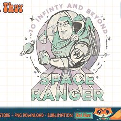 disney pixar toy story buzz lightyear space ranger poster t-shirt copy png