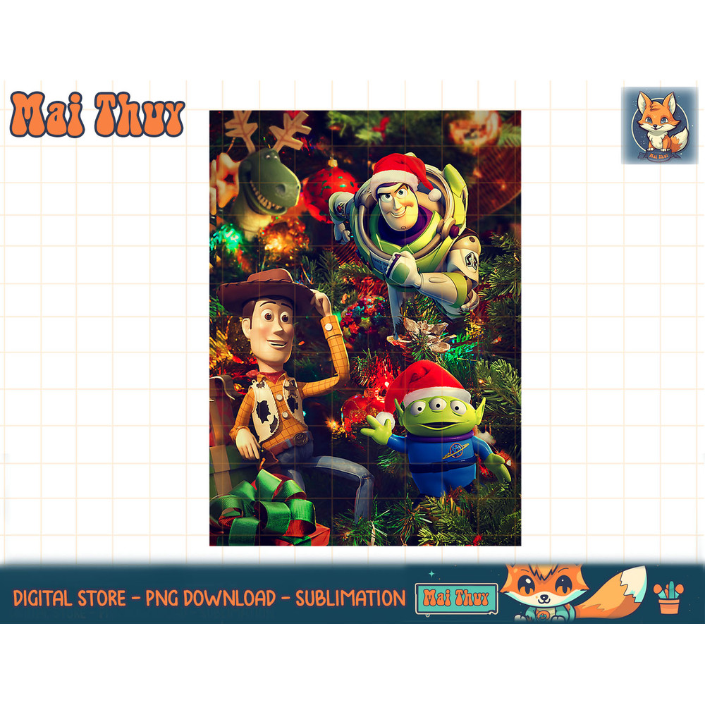 Disney Pixar Toy Story Christmas Tree Ornaments T-Shirt copy.jpg