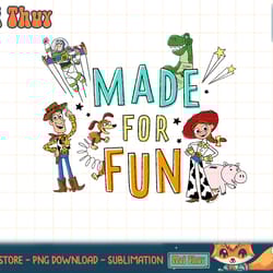 disney pixar toy story crew made for fun t-shirt copy png