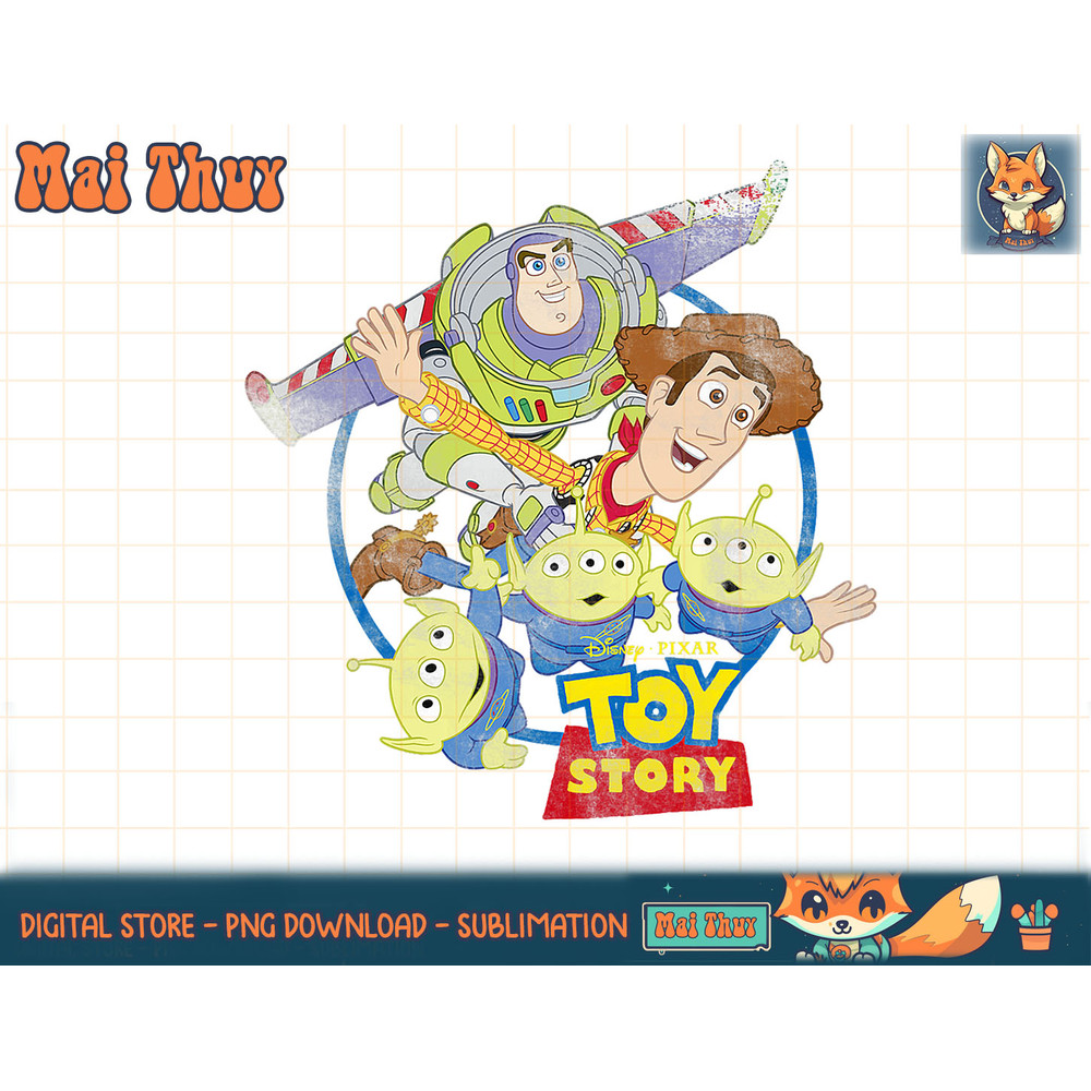 Disney Pixar Toy Story Flying Group Shot Logo T-Shirt copy.jpg