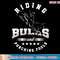 Riding Bulls Punching Fools Bull Riding Rodeo Cowboy Ranch T-Shirt copy.jpg