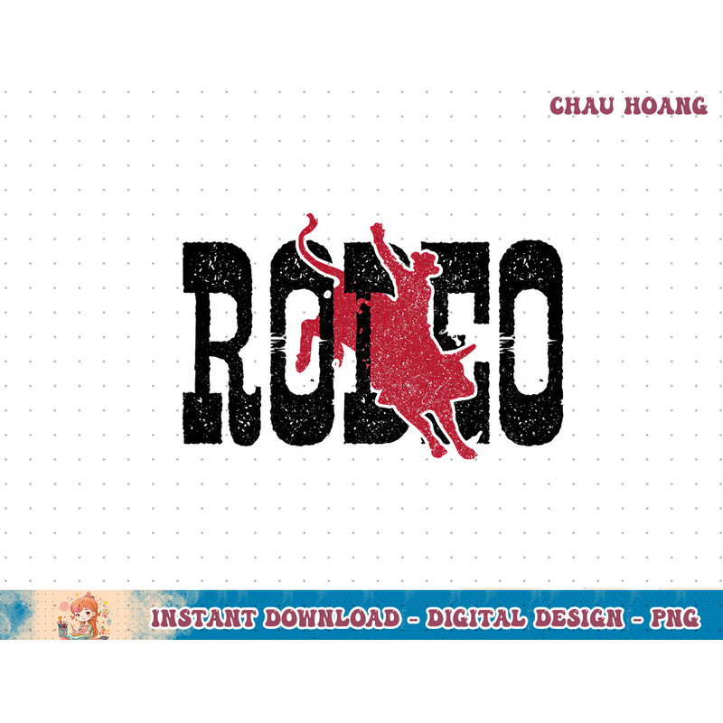 Rodeo Bull Riding Cowboy Western Vintage Bull Rider Gift T-Shirt copy.jpg