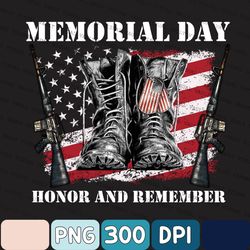 American Flag Png, Usa Flag Png, Memorial, Patriotic Design, Memorial Day Remember And Honor Png, Memorial Day Png Subli