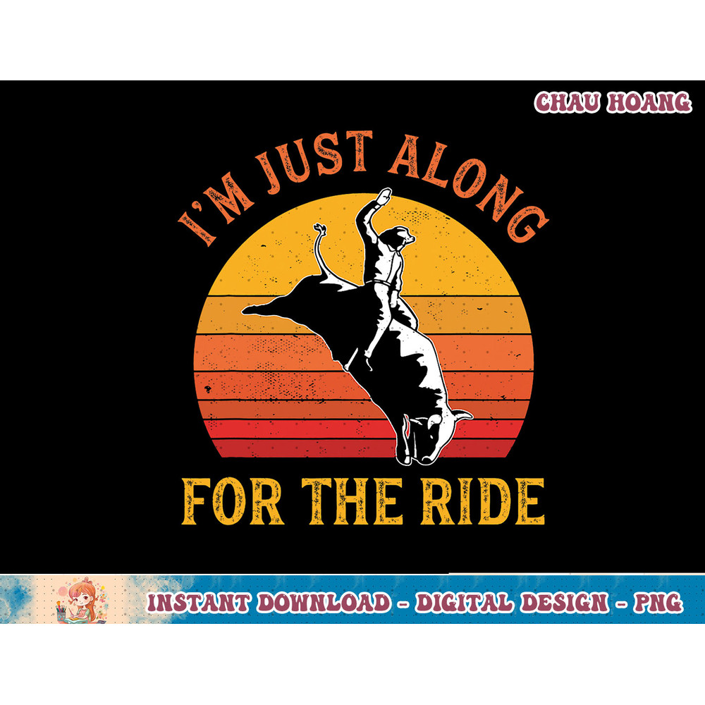Rodeo Funny Bull Riding Cowboy Western Rodeo Lover T-Shirt copy.jpg