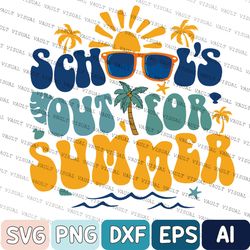 Vacation Svg, End Of School Svg, Summer Break Svg, School's Out For Summer Svg, Teacher Summer Svg, Teacher Off Duty Svg