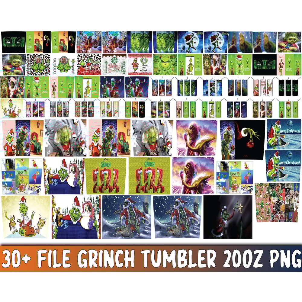30+ file grinch tumbler 20oz PNG.jpg