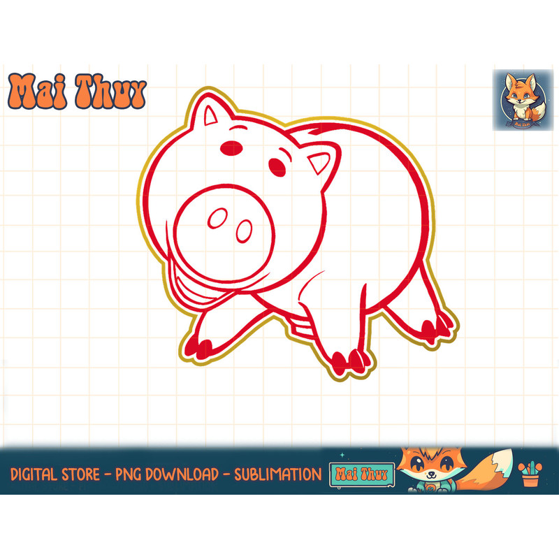 Disney Pixar Toy Story Hamm Lunar New Year T-Shirt copy.jpg