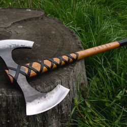 HAND FORGED LEVIATHAN AXE GEIROD