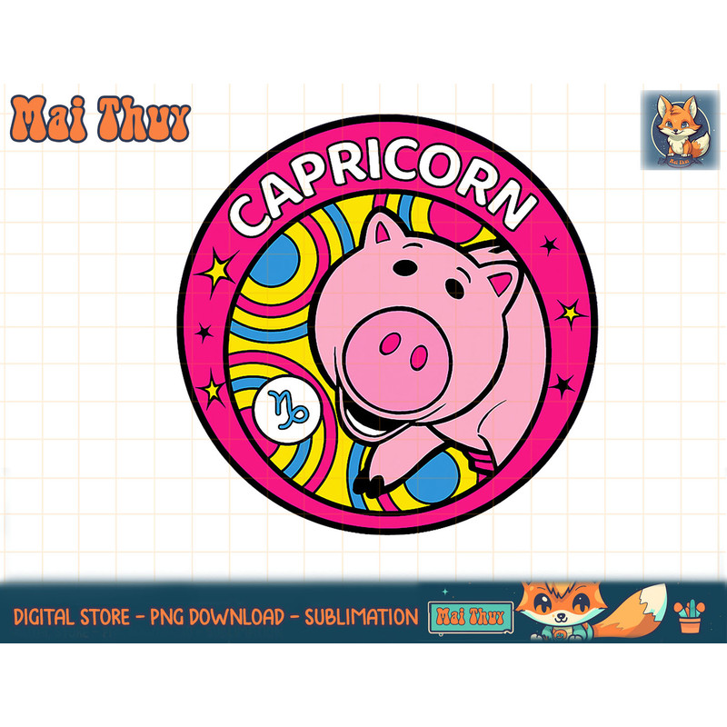 Disney PIXAR Toy Story Hamm Zodiac Capricorn T-Shirt copy.jpg