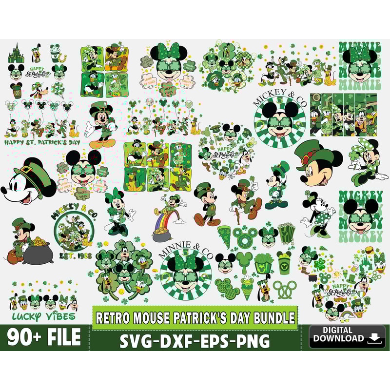 90+ file Retro Mouse Patrick_s day bundle svg.jpg