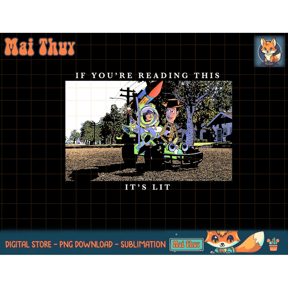 Disney Pixar Toy Story It s Lit Group Meme T-Shirt copy.jpg