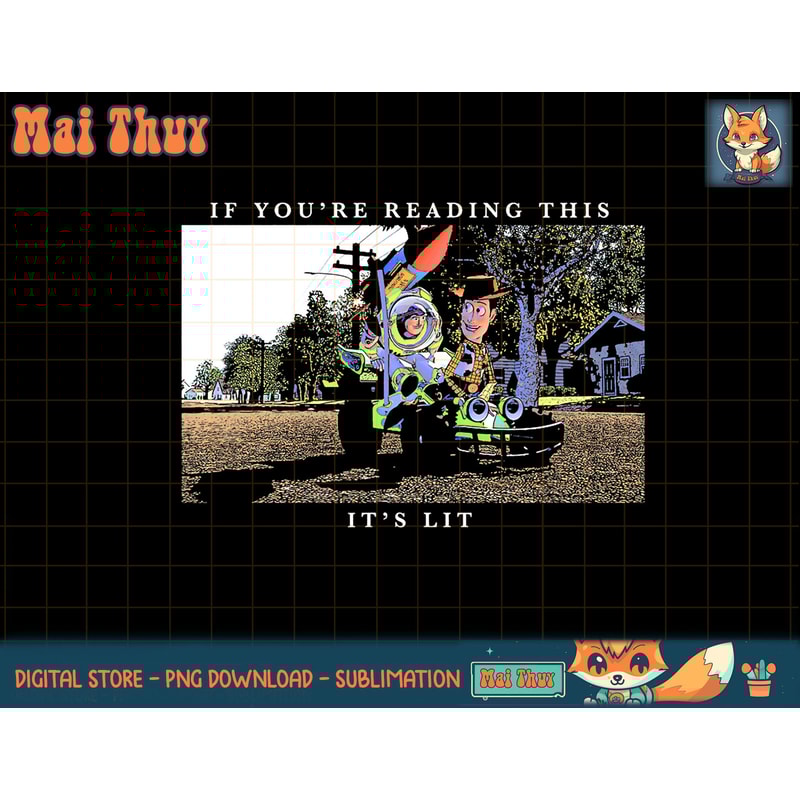 Disney Pixar Toy Story It s Lit Group Meme T-Shirt copy.jpg