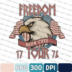 4th Of July Png, Retro Natural Png, 4th Of July Memorial Day Kids Png