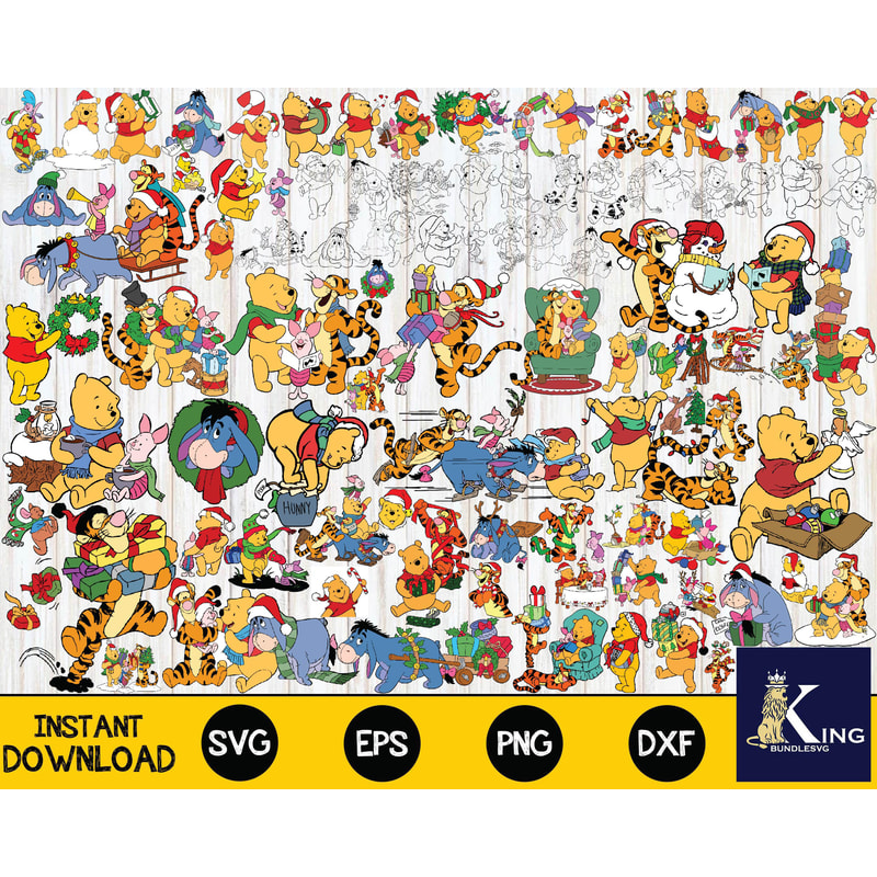 wine the pooh christmas bundle svg.jpg