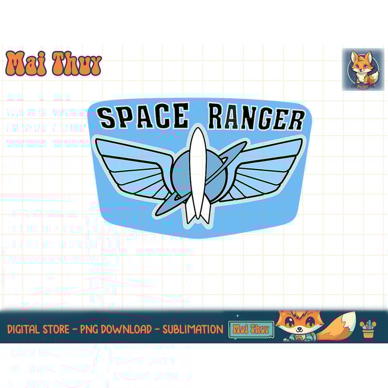 Disney Pixar Toy Story Space Ranger Badge T-Shirt copy.jpg