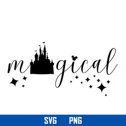 magical catsle svg, disney catsle svg, disney svg, png digital file
