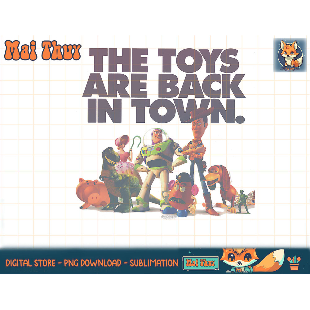 Disney Pixar Toy Story The Toys Are Back In Town Group Shot T-Shirt copy.jpg